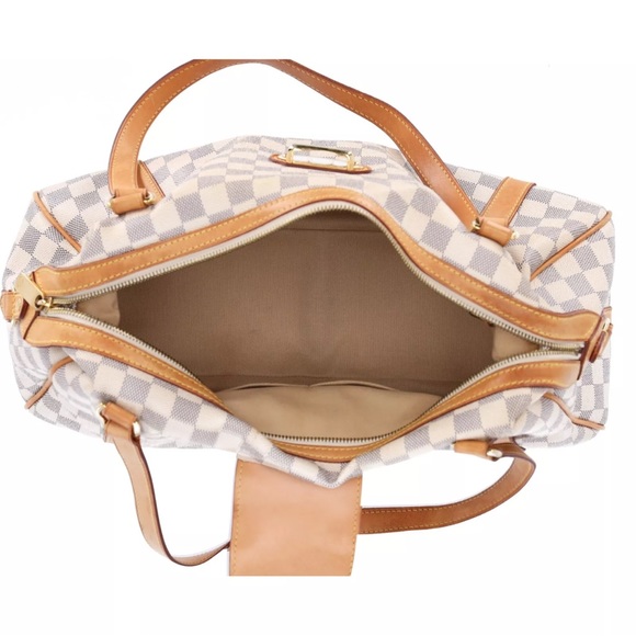 Louis Vuitton Stresa PM Damier Azur Small Shoulder Bag N42220 Beige Multi - Picture 13 of 13